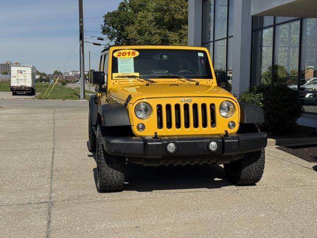 used 2015 Jeep Wrangler Unlimited car, priced at $15,950