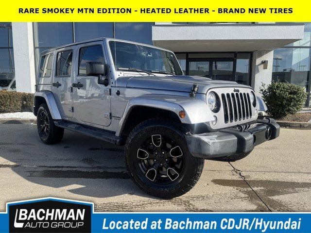 used 2017 Jeep Wrangler Unlimited car, priced at $23,500