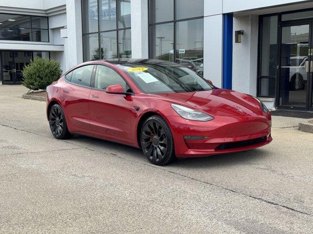 used 2022 Tesla Model 3 car, priced at $30,000