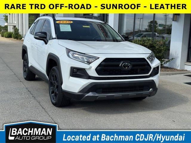 used 2020 Toyota RAV4 car, priced at $28,500
