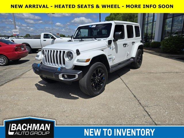used 2022 Jeep Wrangler Unlimited 4xe car, priced at $33,950