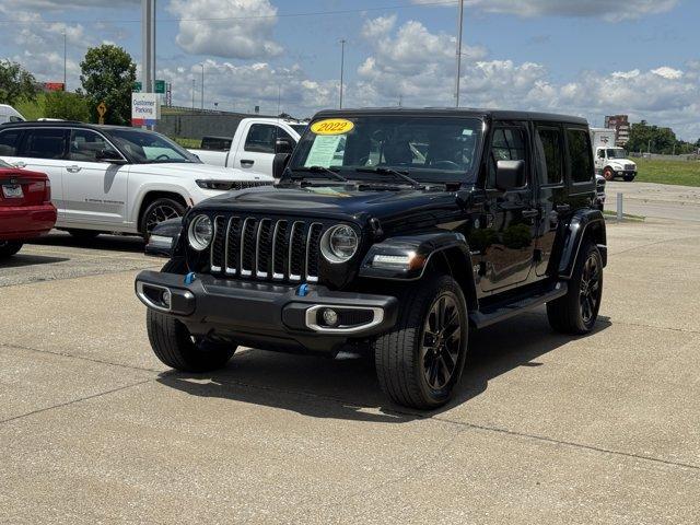 used 2022 Jeep Wrangler Unlimited 4xe car, priced at $31,500