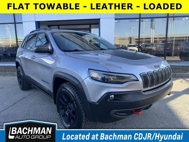 used 2021 Jeep Cherokee car, priced at $19,600