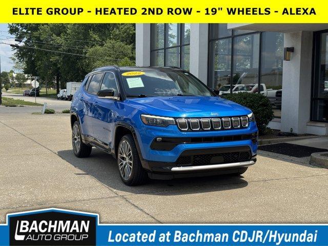 used 2022 Jeep Compass car, priced at $22,000