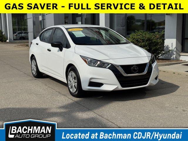 used 2020 Nissan Versa car, priced at $13,500