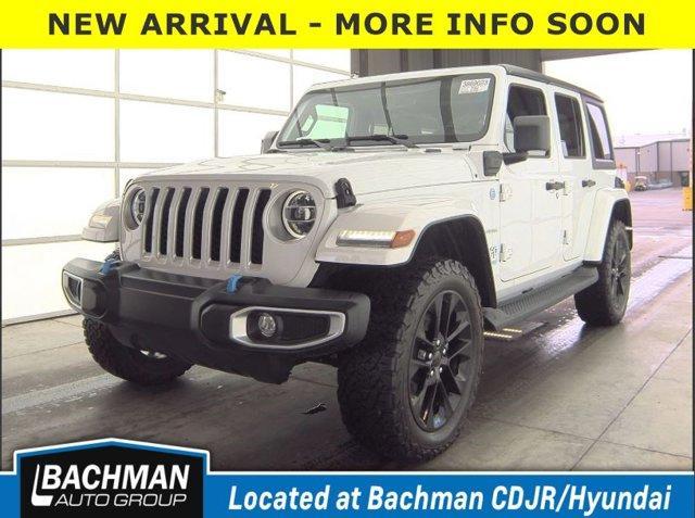 used 2022 Jeep Wrangler Unlimited 4xe car, priced at $34,900