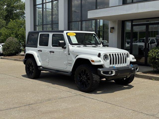 used 2022 Jeep Wrangler Unlimited 4xe car, priced at $32,950