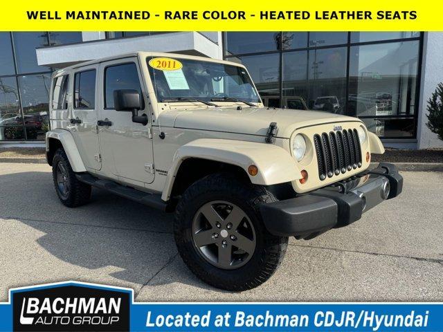 used 2011 Jeep Wrangler Unlimited car, priced at $10,950