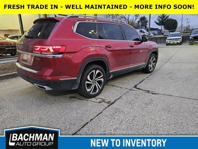 used 2021 Volkswagen Atlas car, priced at $28,000