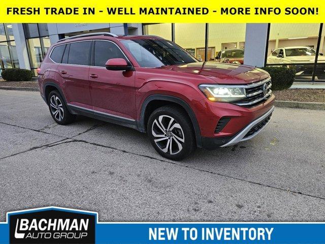 used 2021 Volkswagen Atlas car, priced at $28,000