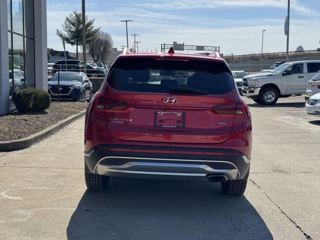 used 2021 Hyundai Santa Fe car, priced at $20,500