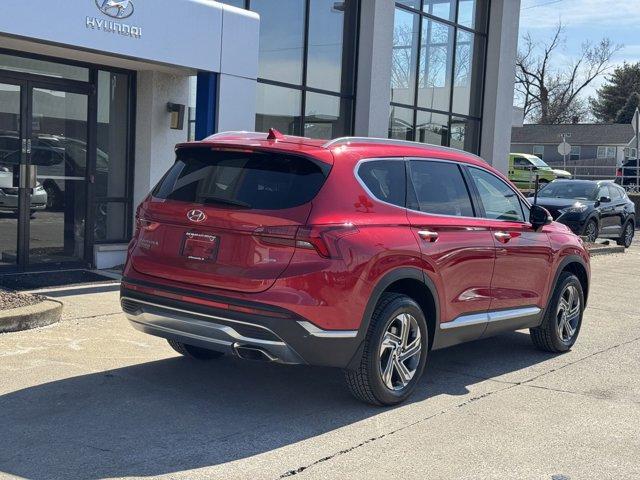 used 2021 Hyundai Santa Fe car, priced at $20,500