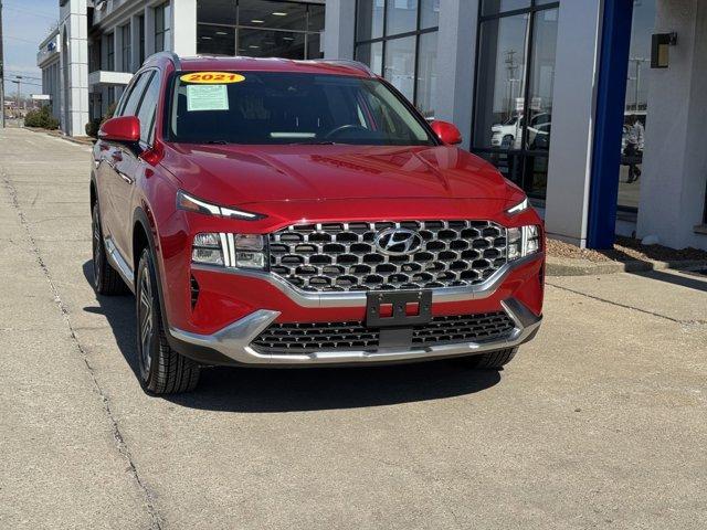 used 2021 Hyundai Santa Fe car, priced at $20,500