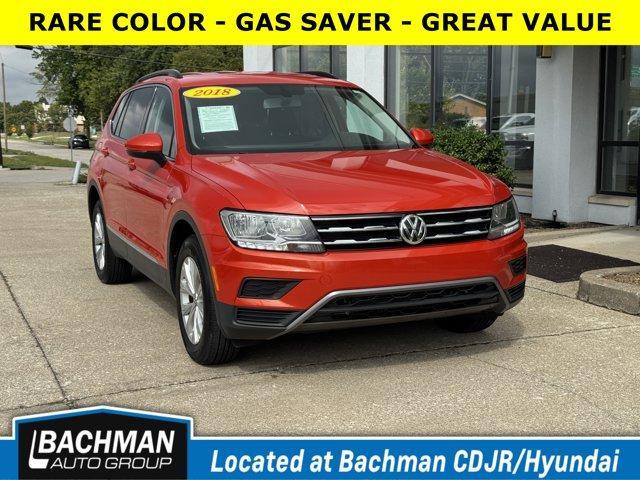 used 2018 Volkswagen Tiguan car, priced at $13,950