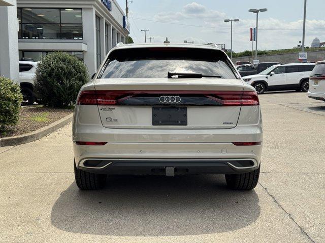 used 2021 Audi Q8 car, priced at $40,950