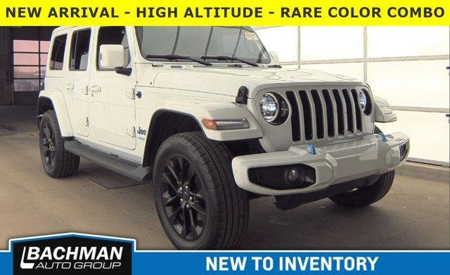 used 2021 Jeep Wrangler Unlimited 4xe car, priced at $34,950