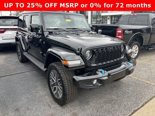 new 2024 Jeep Wrangler 4xe car, priced at $55,500