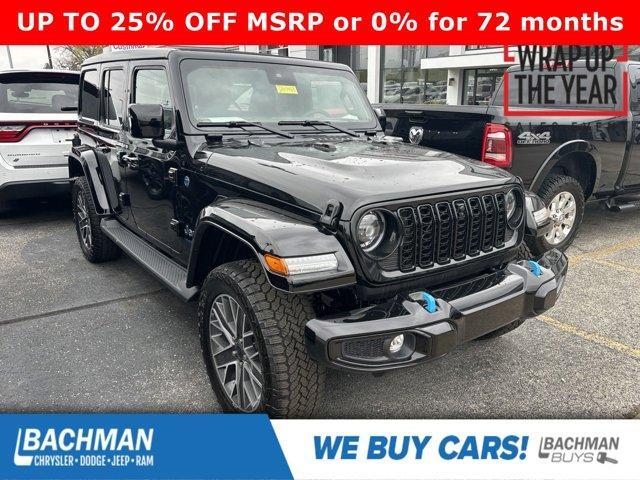 new 2024 Jeep Wrangler 4xe car, priced at $54,000