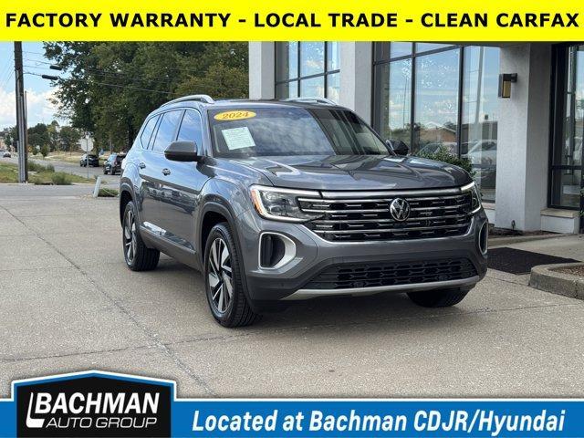 used 2024 Volkswagen Atlas car, priced at $32,500