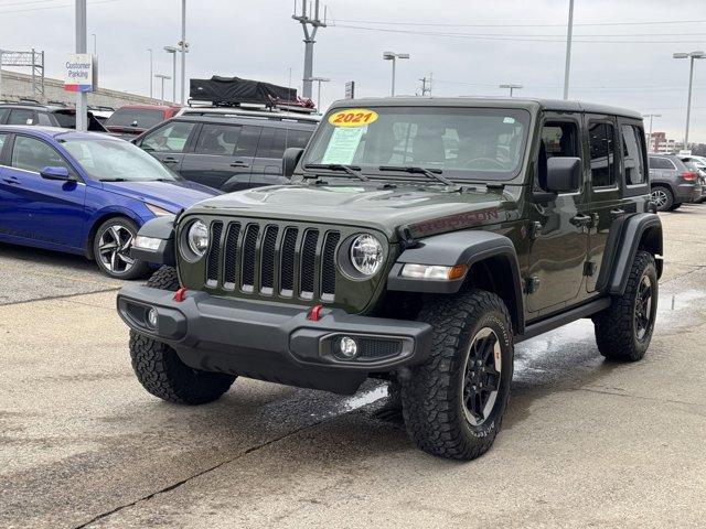 used 2021 Jeep Wrangler Unlimited car, priced at $36,500