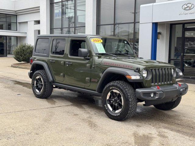 used 2021 Jeep Wrangler Unlimited car, priced at $36,500