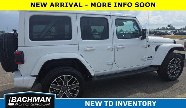 used 2022 Jeep Wrangler Unlimited 4xe car, priced at $36,500