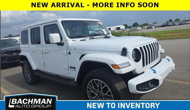 used 2022 Jeep Wrangler Unlimited 4xe car, priced at $36,500