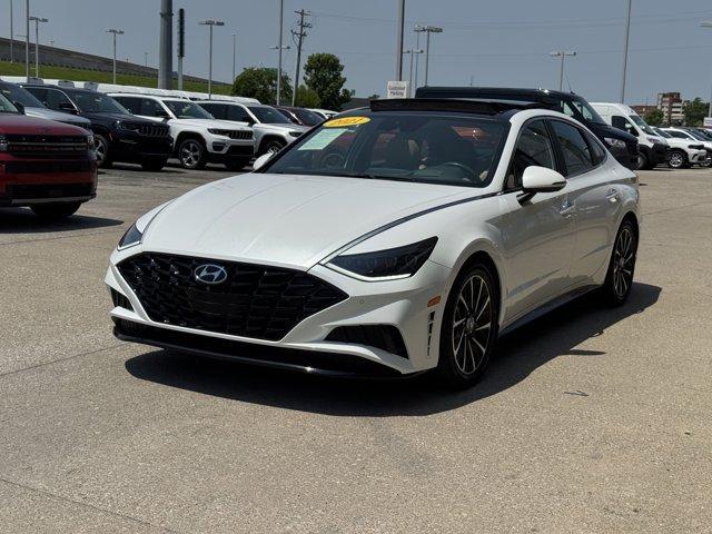 used 2021 Hyundai Sonata car, priced at $21,500