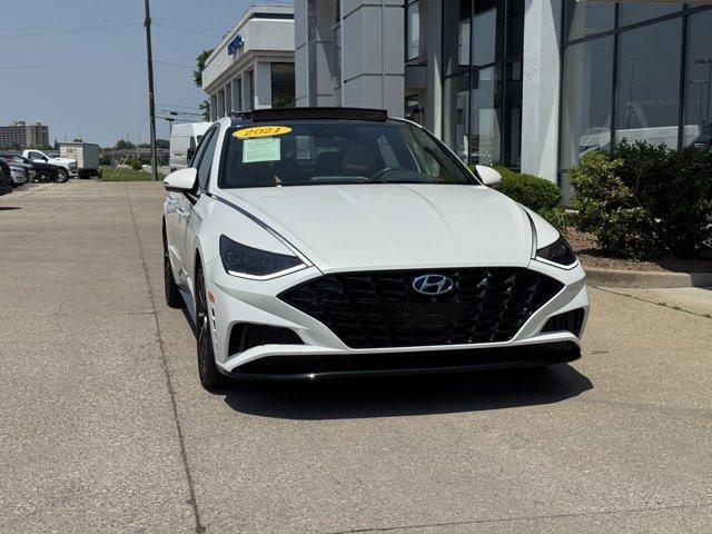 used 2021 Hyundai Sonata car, priced at $21,500
