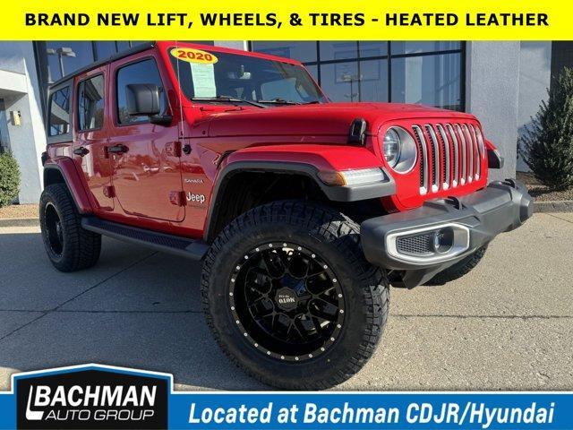 used 2020 Jeep Wrangler Unlimited car, priced at $32,000