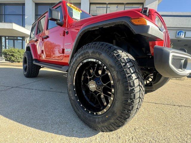 used 2020 Jeep Wrangler Unlimited car, priced at $32,000