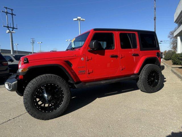 used 2020 Jeep Wrangler Unlimited car, priced at $32,000