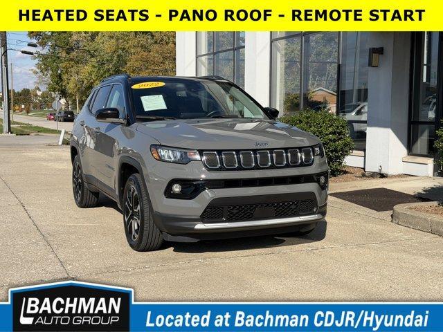 used 2022 Jeep Compass car, priced at $22,000