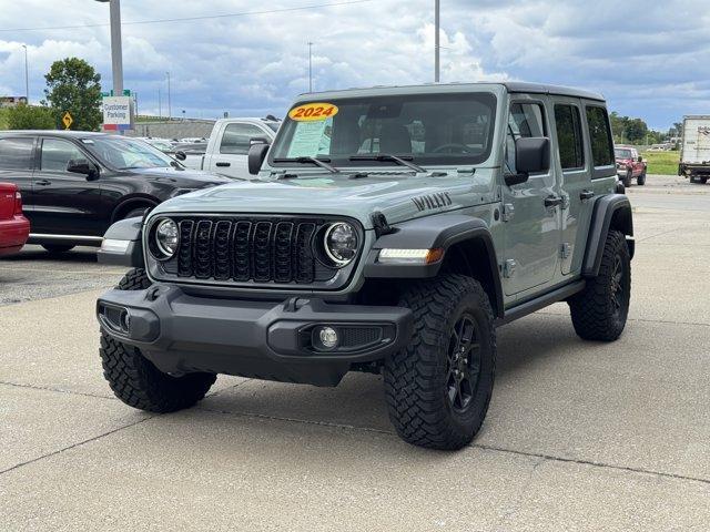 used 2024 Jeep Wrangler car, priced at $38,450