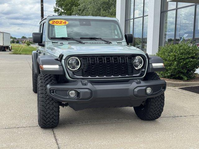 used 2024 Jeep Wrangler car, priced at $38,450