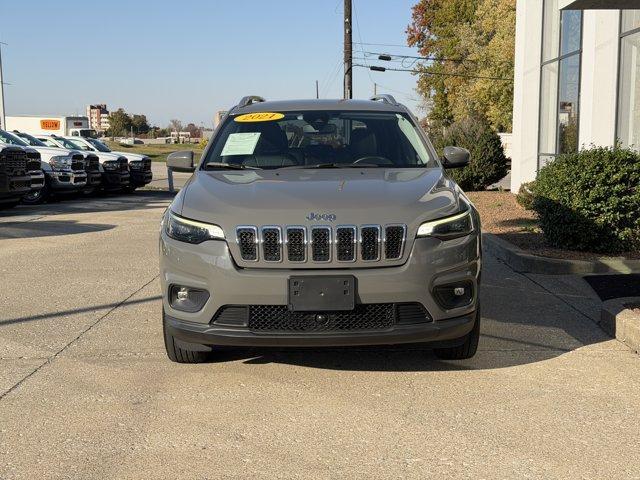 used 2021 Jeep Cherokee car, priced at $20,950
