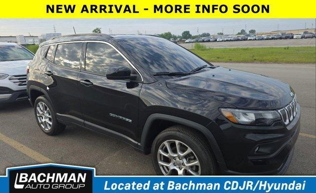 used 2022 Jeep Compass car, priced at $22,950