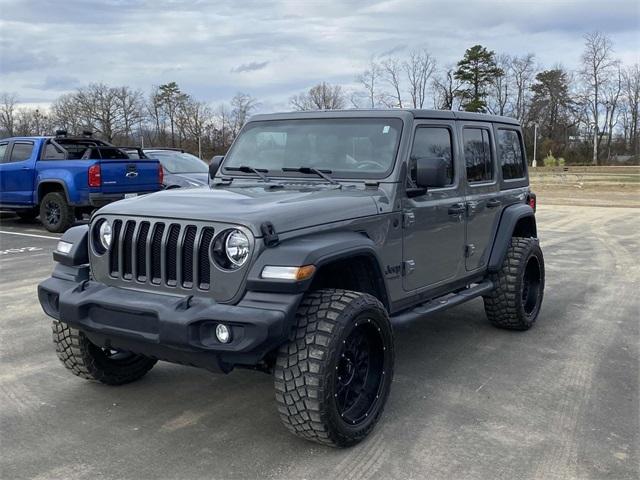 used 2020 Jeep Wrangler Unlimited car, priced at $28,342