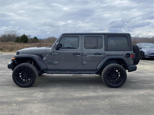 used 2020 Jeep Wrangler Unlimited car, priced at $24,999