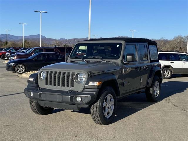 used 2022 Jeep Wrangler Unlimited car, priced at $28,802