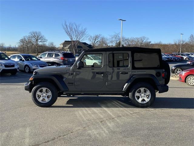 used 2022 Jeep Wrangler Unlimited car, priced at $28,802