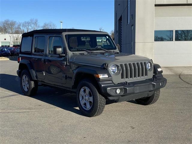 used 2022 Jeep Wrangler Unlimited car, priced at $28,802