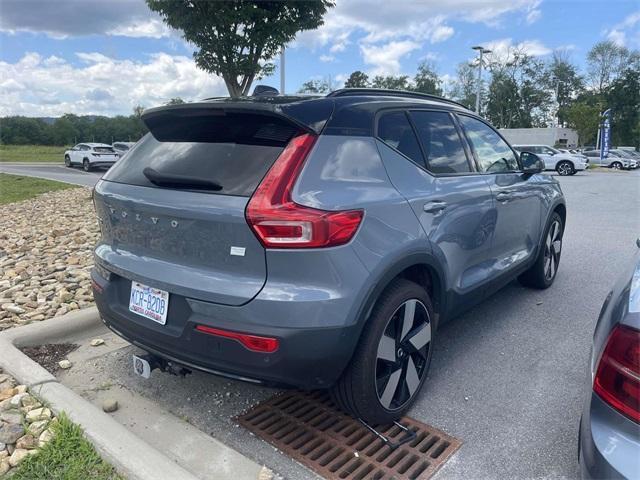 used 2023 Volvo XC40 Recharge Pure Electric car, priced at $40,537
