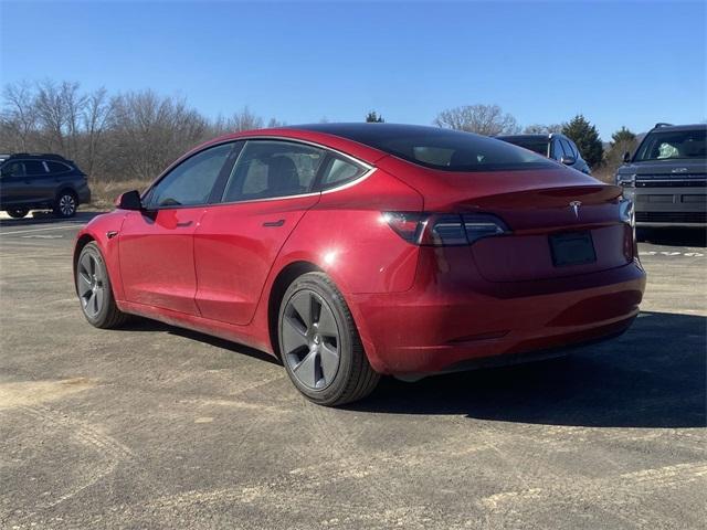 used 2021 Tesla Model 3 car, priced at $25,516