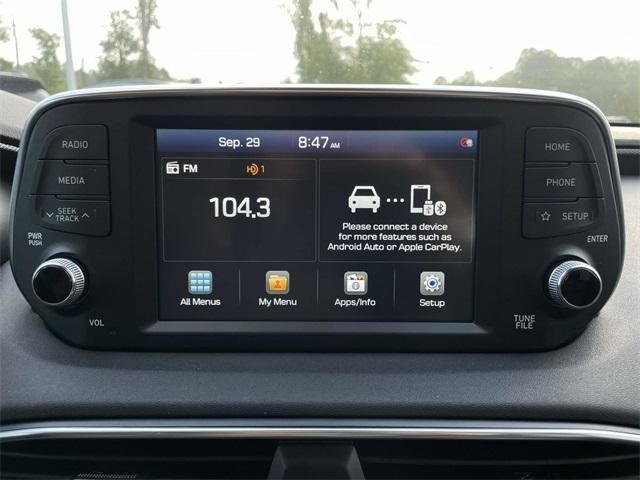 used 2020 Hyundai Santa Fe car, priced at $24,921