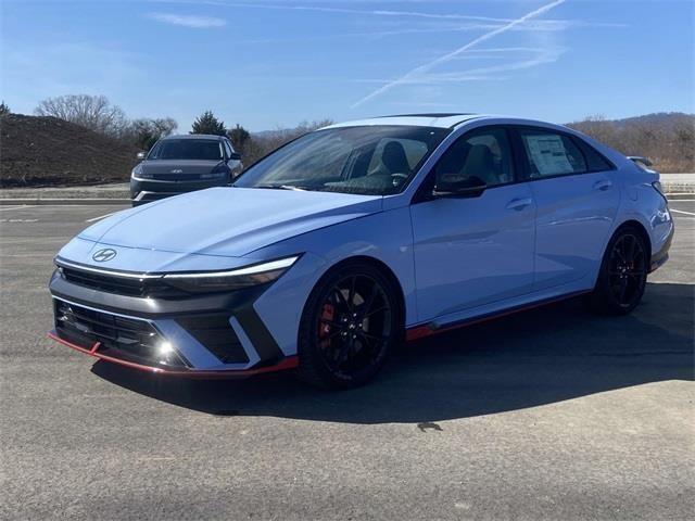 new 2025 Hyundai Elantra N car, priced at $37,345