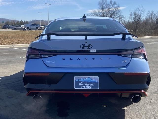 new 2025 Hyundai Elantra N car, priced at $37,345