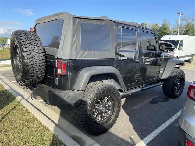used 2017 Jeep Wrangler Unlimited car, priced at $18,725
