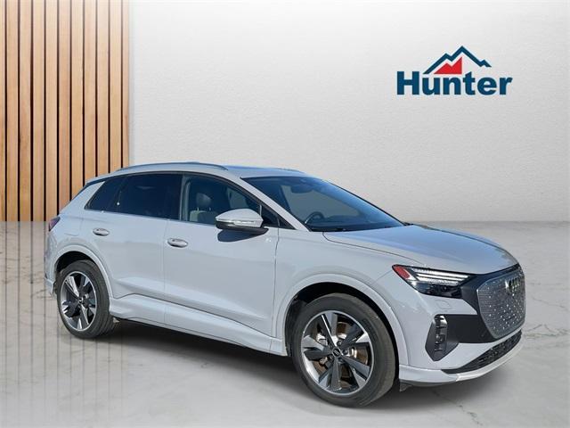 used 2022 Audi Q4 e-tron car, priced at $27,542