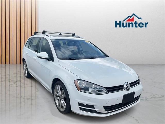 used 2015 Volkswagen Golf SportWagen car, priced at $12,828